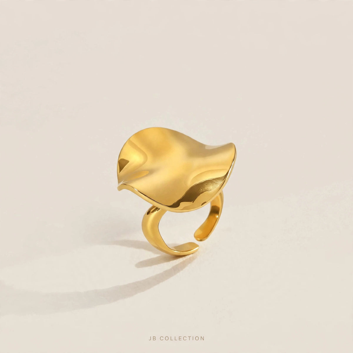 Anillo Pétalo Dorado