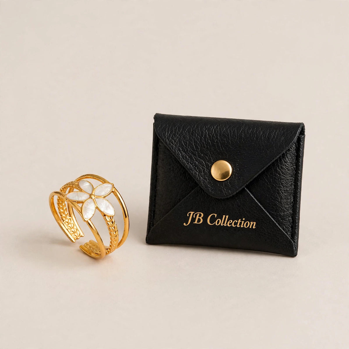Anillo Flor Celeste