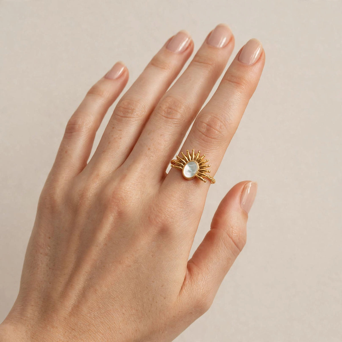 Anillo Sol de Nácar