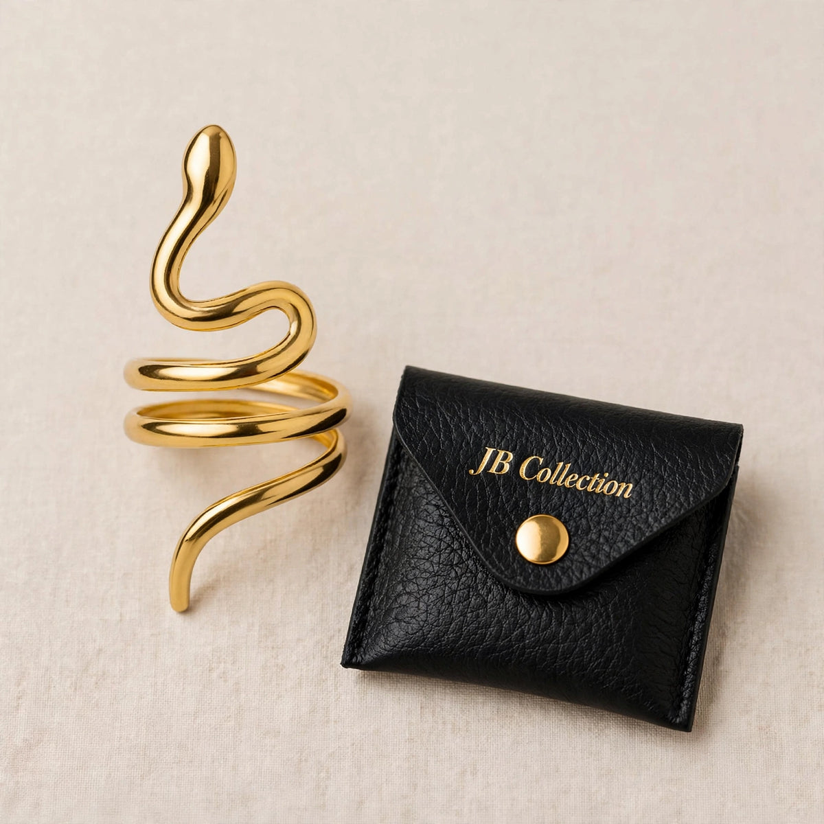 Anillo Serpiente Envolvente