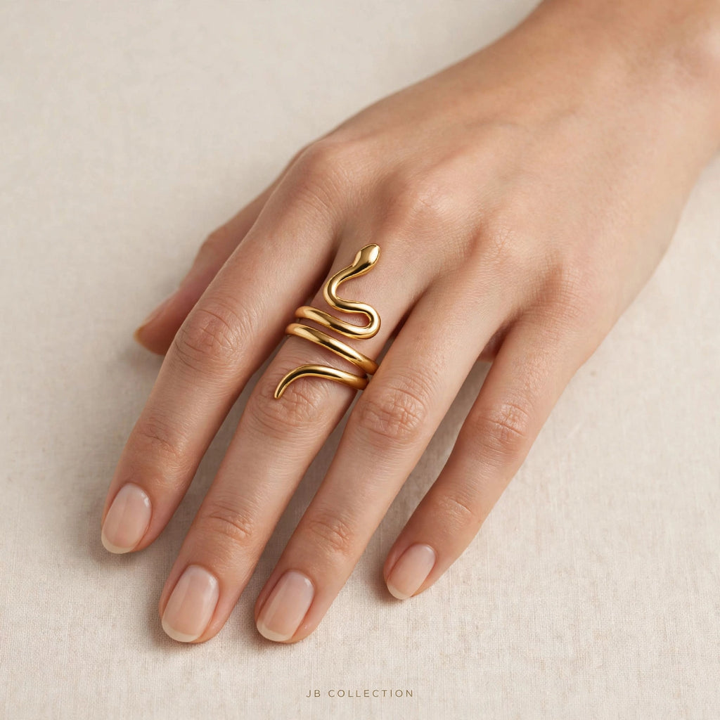 Anillo Serpiente Envolvente