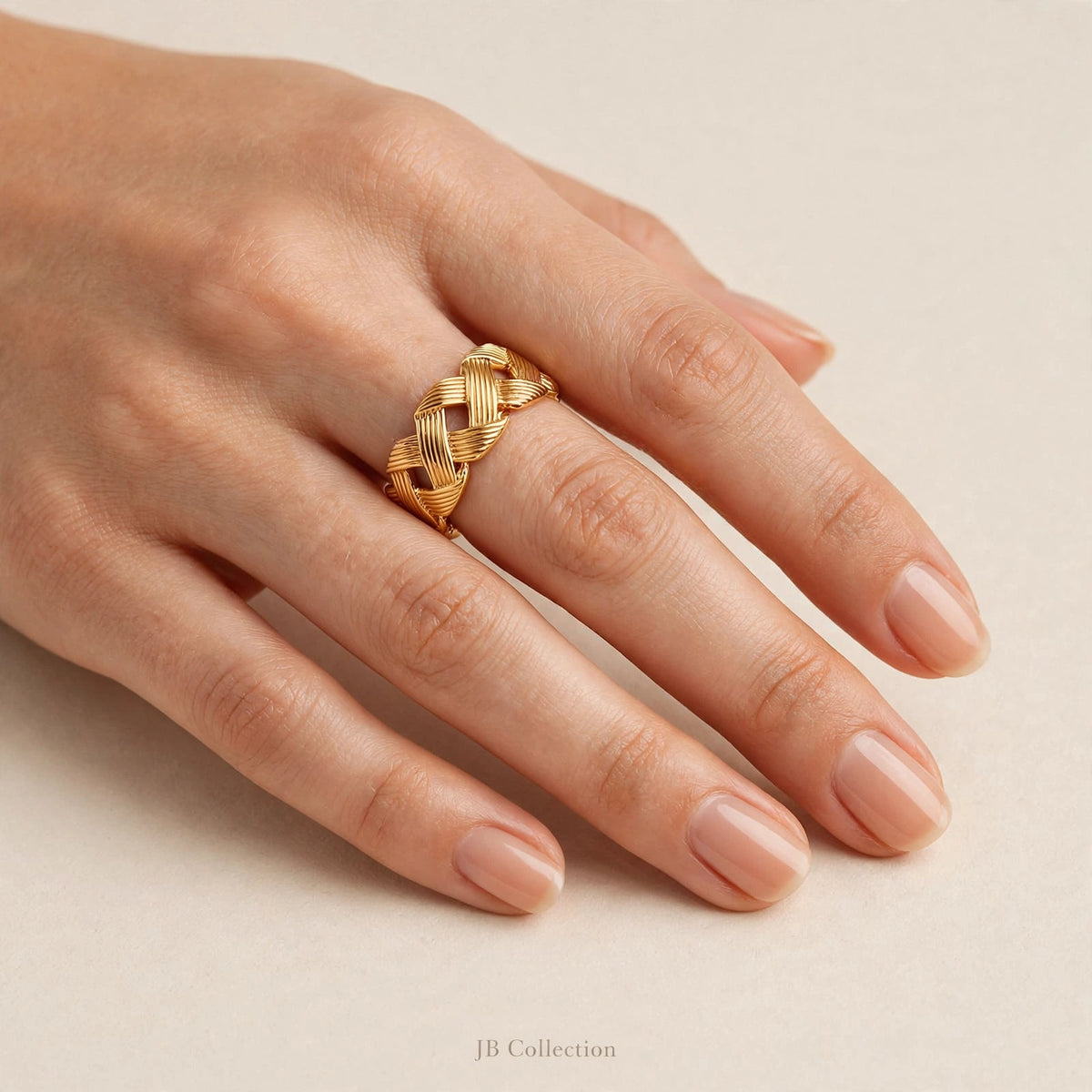 Anillo Trenza Imperial