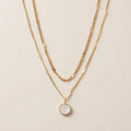 Collar Medalla de Nácar